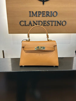 Bolso Sol Piel Camel