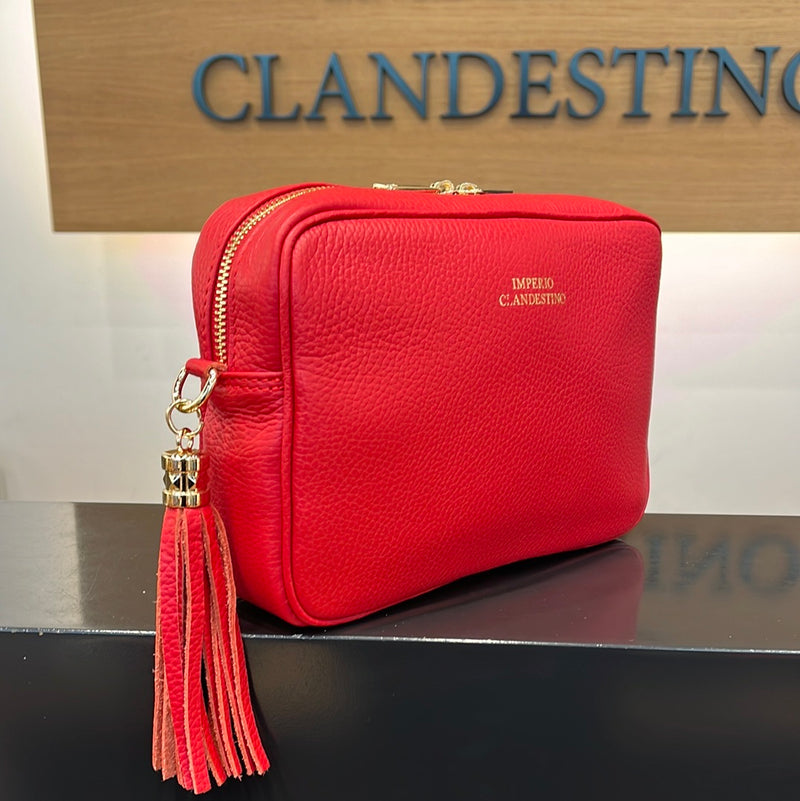 Bolso Wanda Big Piel Rojo