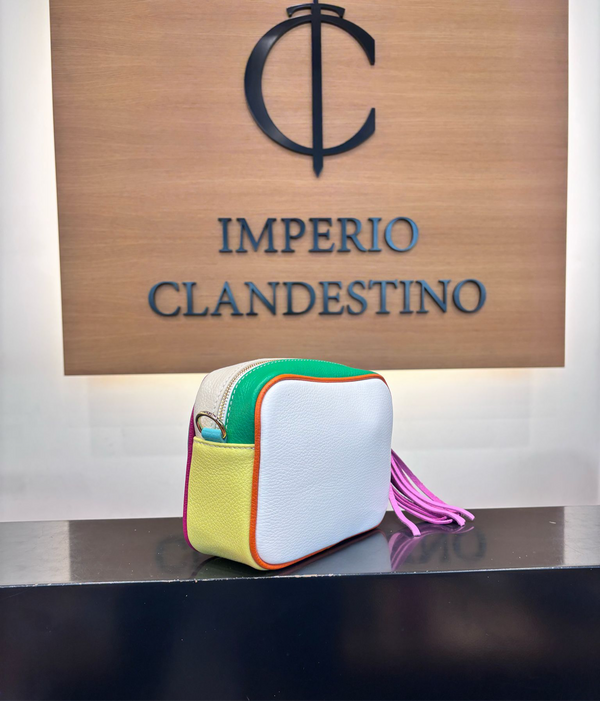 Bolso Wanda M Piel Multicolor