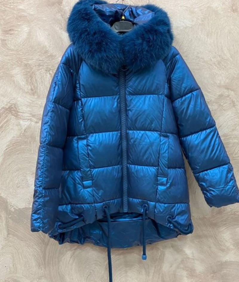 Anorak Corde Nylon Azul