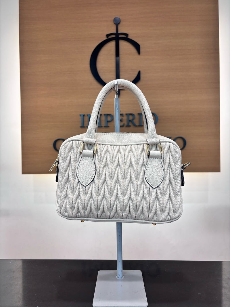 Bolso Mandy Piel Beige