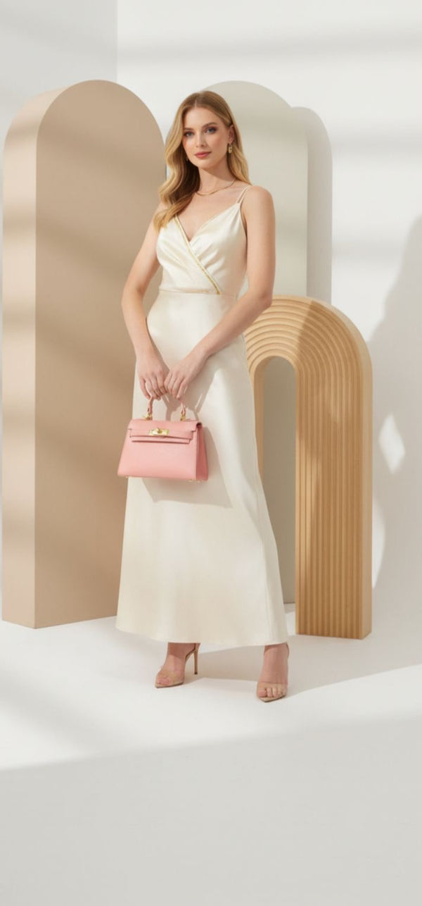 Bolso Sol Piel Rosa