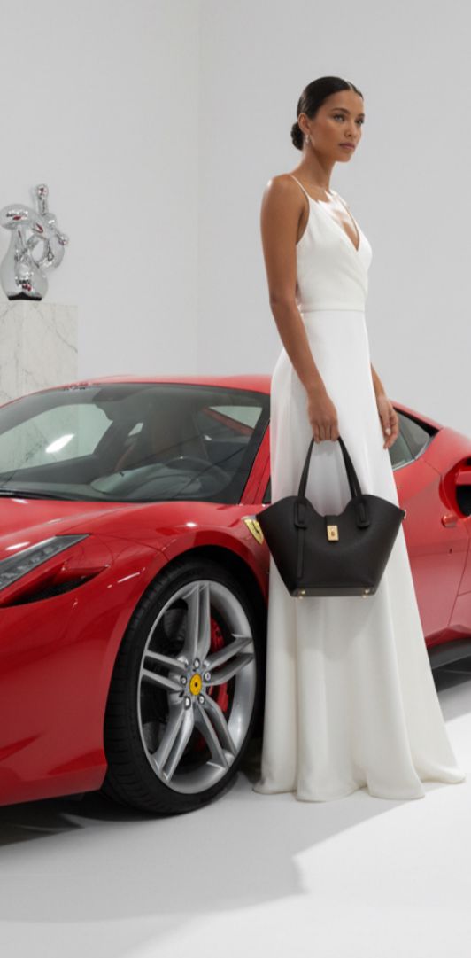 Bolso Shopping Karen Piel Negro