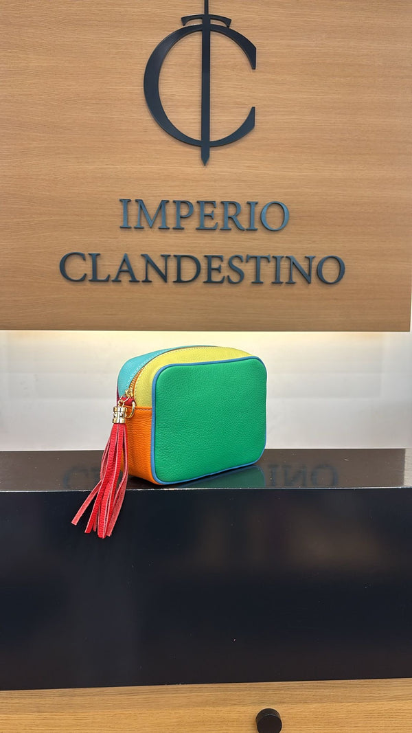 Bolso Wanda M Piel Multicolor