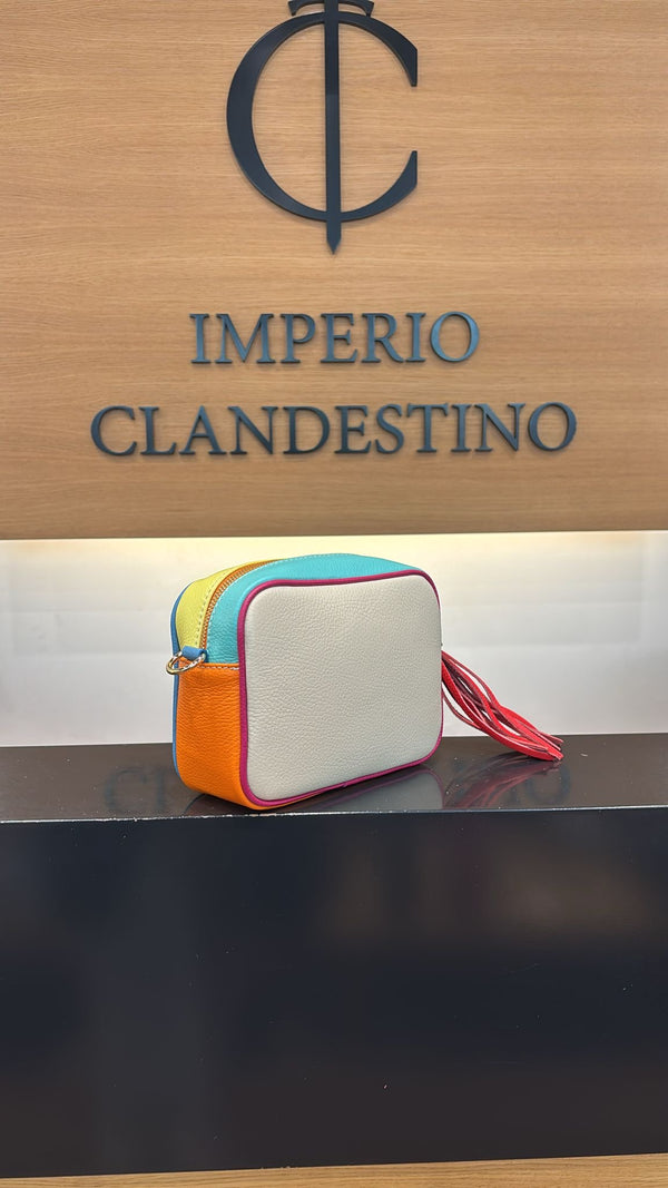 Bolso Wanda M Piel Multicolor