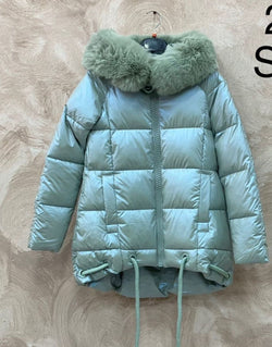 Anorak Corde Nylon Verde Claro