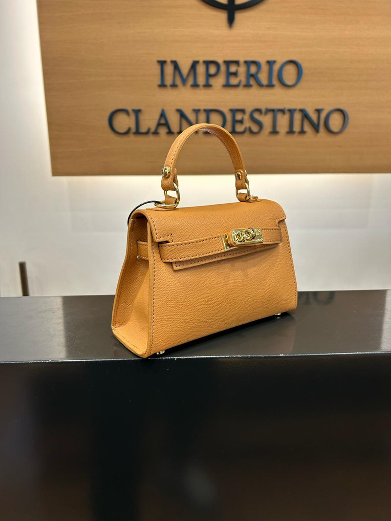 Bolso Sol Piel Camel