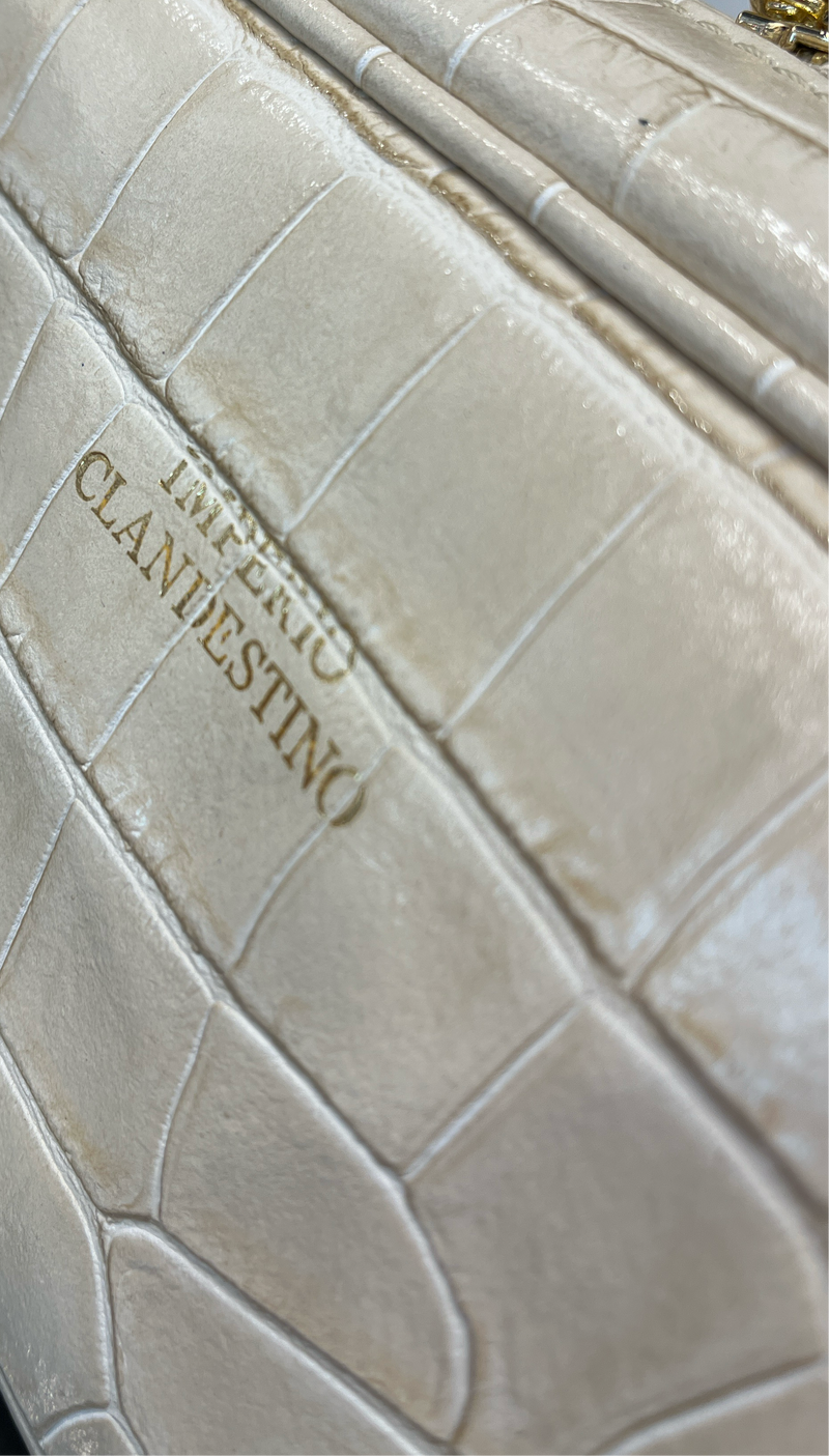 Bolso  Wanda Piel Coco Beige