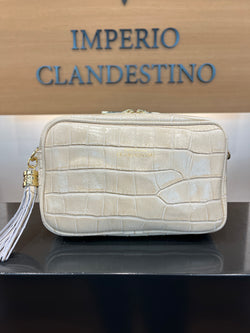 Bolso  Wanda Piel Coco Beige