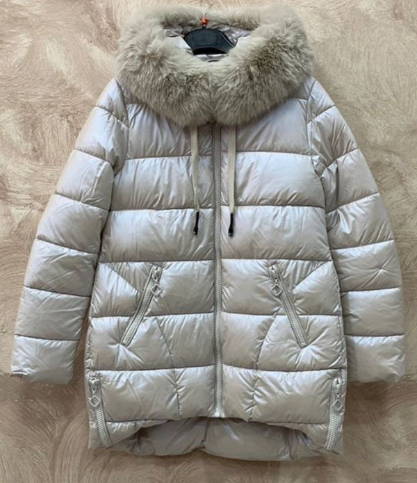 Anorak Zips Nylon Champán