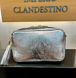 Bolso  Wanda  Piel Plata