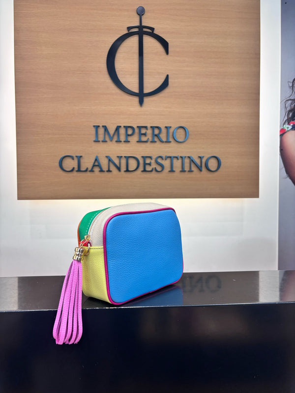 Bolso Wanda M Piel Multicolor