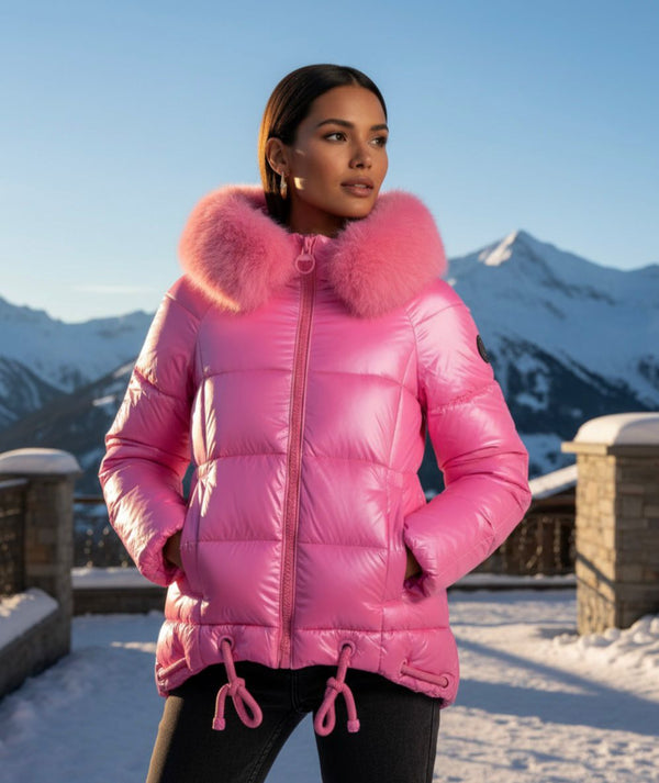 Anorak Corde Nylon Fucsia