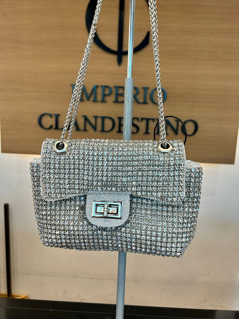 Bolso Michelle Cristal Plata