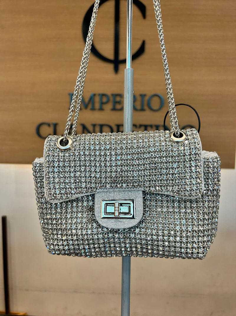 Bolso Michelle Cristal Plata