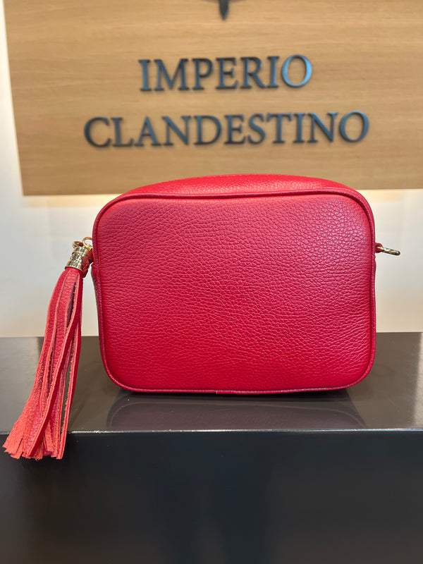 Bolso Wanda M Piel Rojo