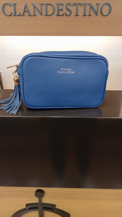 Bolso Wanda Piel Azulón
