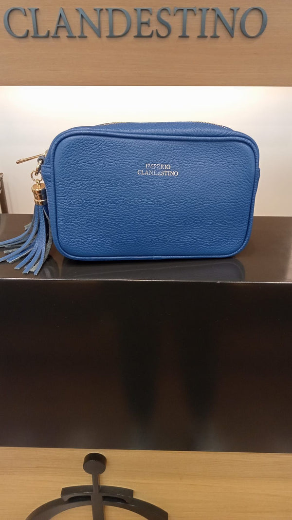 Bolso Wanda Piel Azulón
