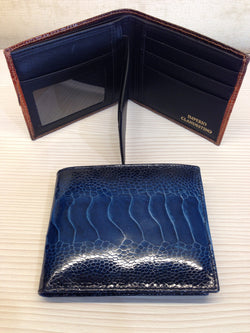 Cartera de Hombre Gareth Piel Avest. Azul