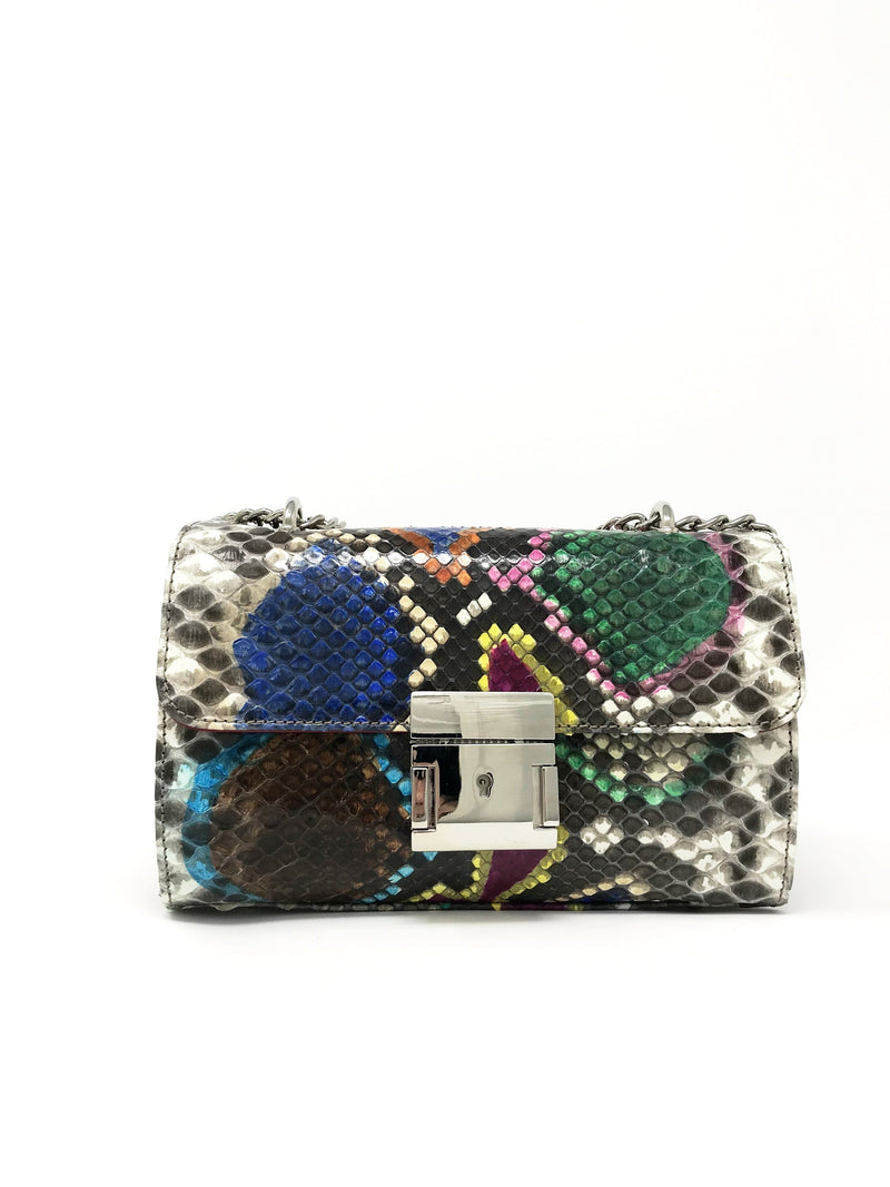 Bolso Victoria Small Pitón Fantasía Multicolor