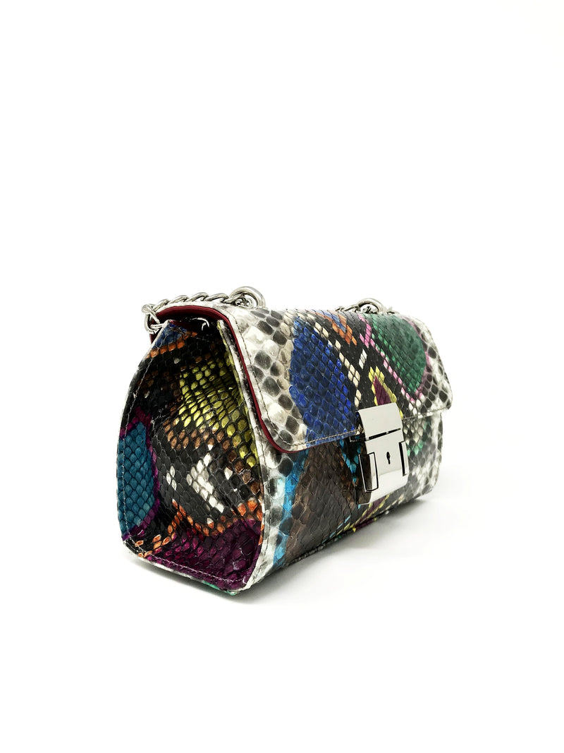 Bolso Victoria Small Pitón Fantasía Multicolor