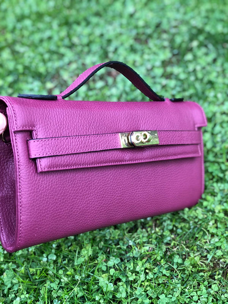 Bolso Star Big Piel Wine