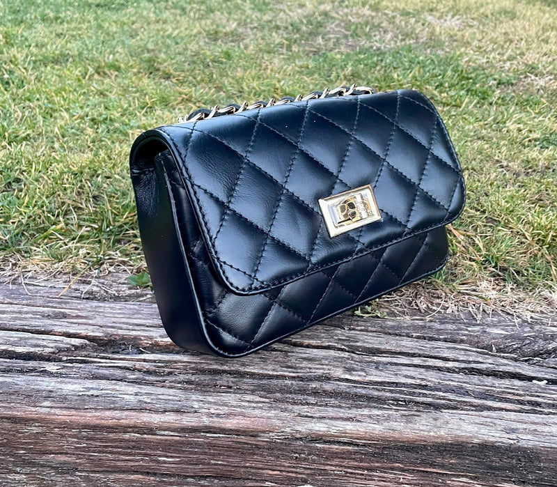 Bolso Michelle Mini Piel Negro