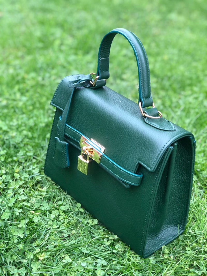 Bolso  Luna Medium Piel Verde