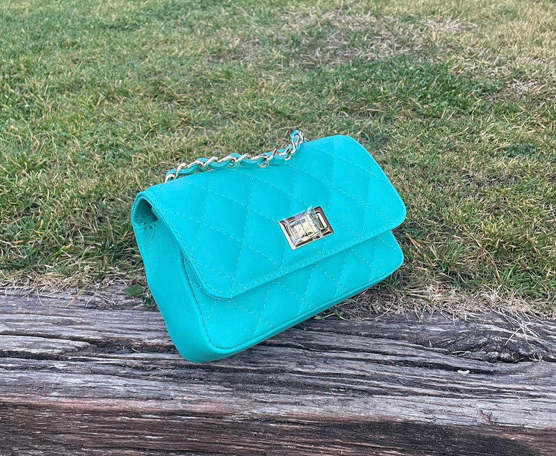 Bolso Michelle Mini Piel Esmeralda