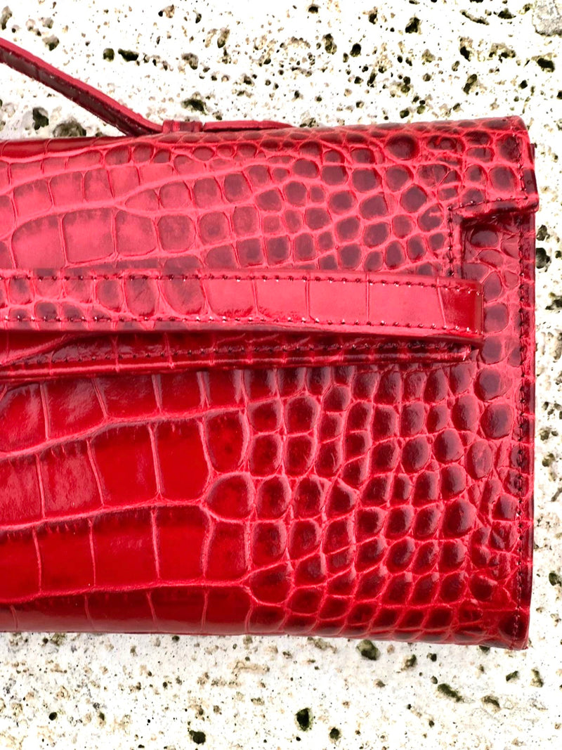 Bolso Star Big Piel Coco Rojo