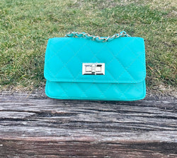 Bolso Michelle Mini Piel Esmeralda