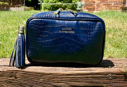 Bolso Wanda Piel Coco Marino