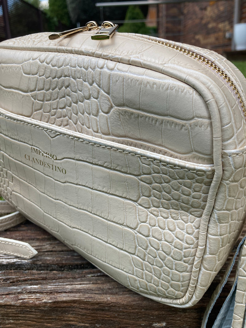 Bolso Wanda Pocket Piel Coco Beige
