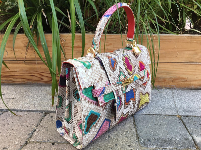 Bolso  Luna Big Pitón Mol Multicolor