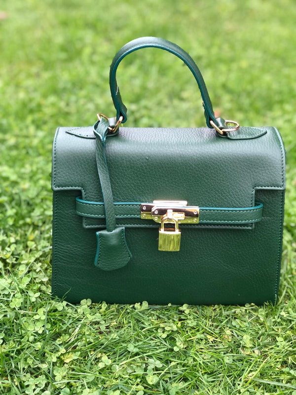 Bolso  Luna Medium Piel Verde