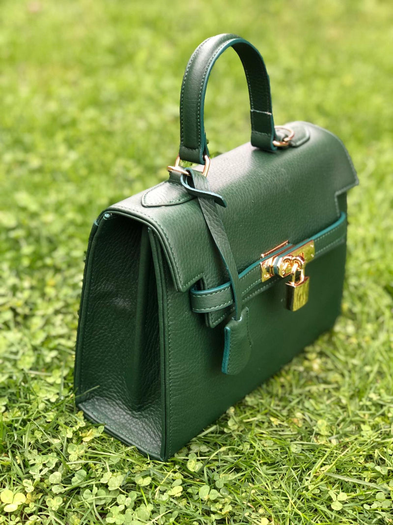 Bolso  Luna Medium Piel Verde