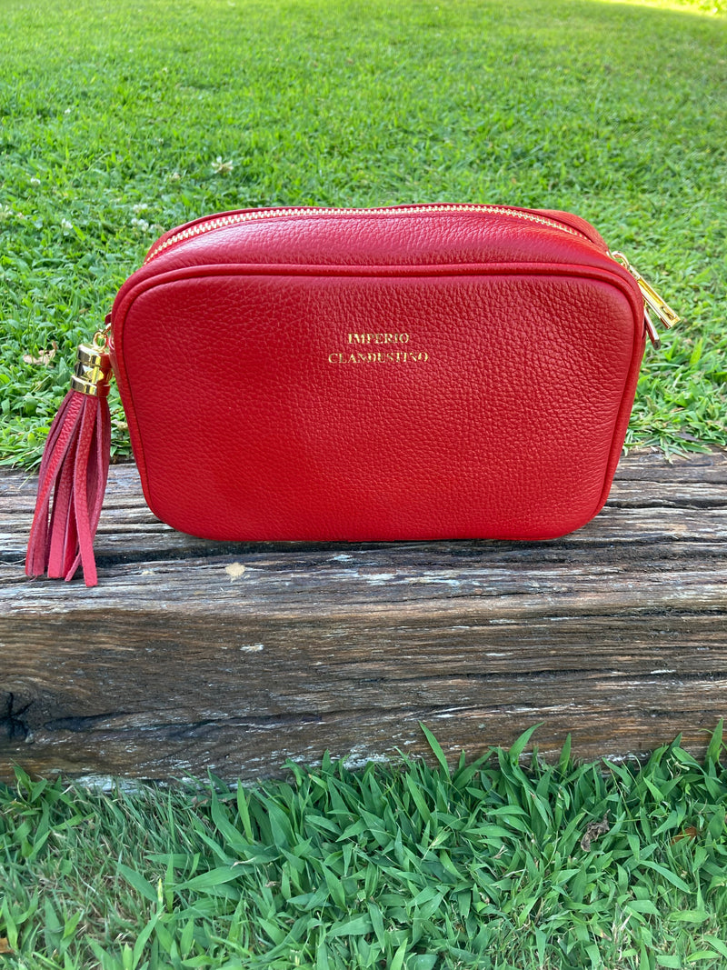 Bolso  Wanda  Piel Rojo