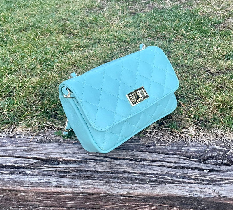 Bolso Michelle Mini Piel Menta