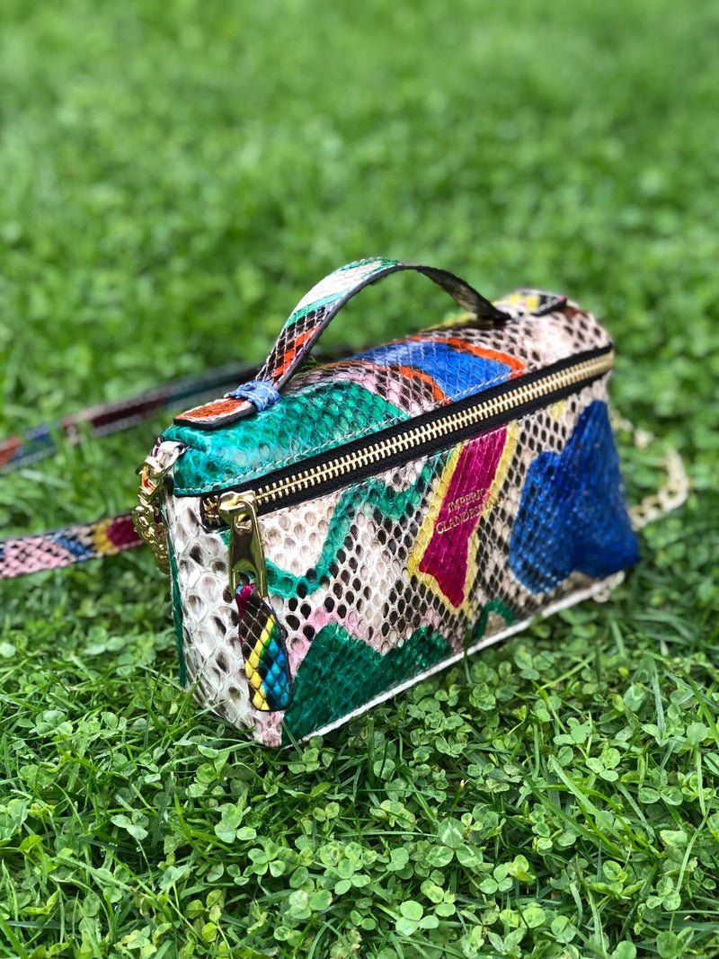 Bolso Daniela Small Pitón Multicolor