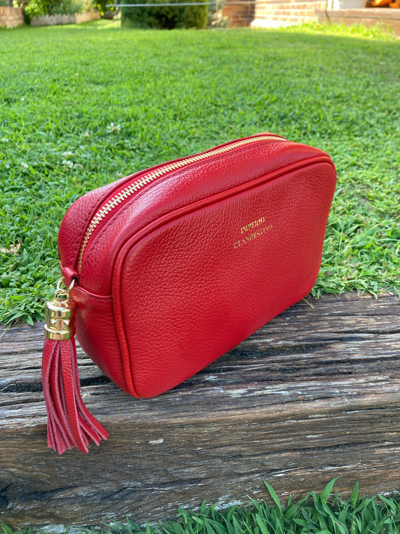 Bolso  Wanda  Piel Rojo