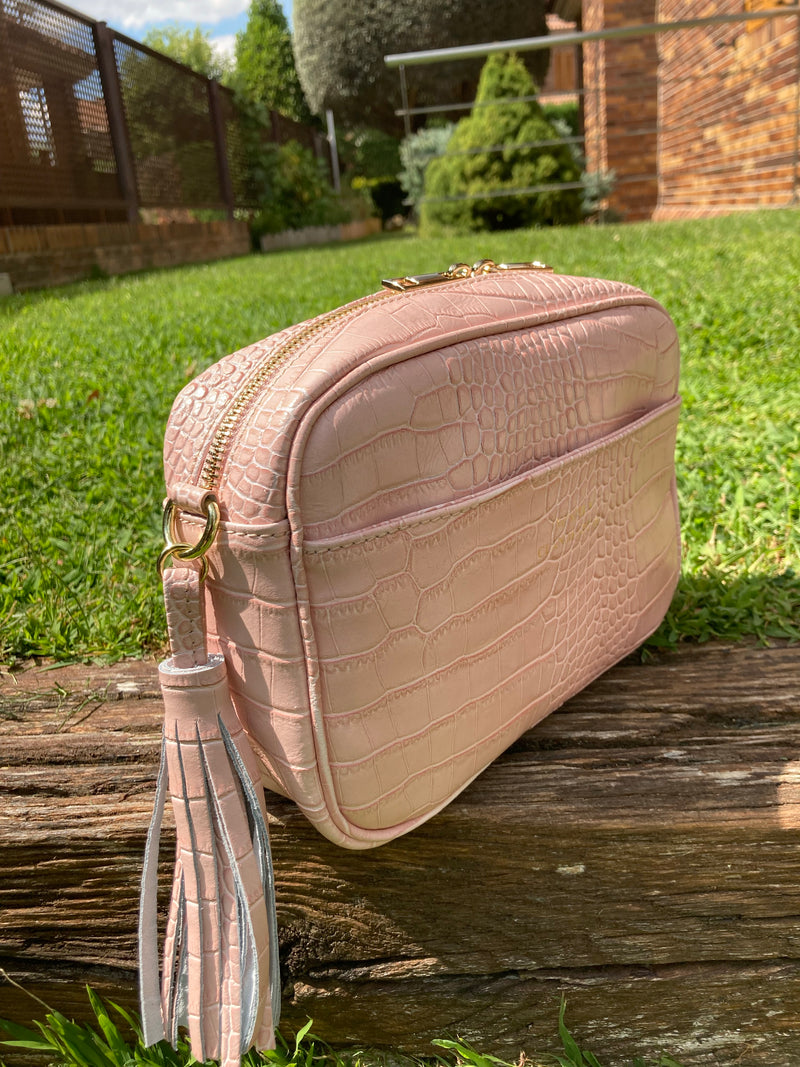 Bolso Wanda Pocket Piel Coco Nude