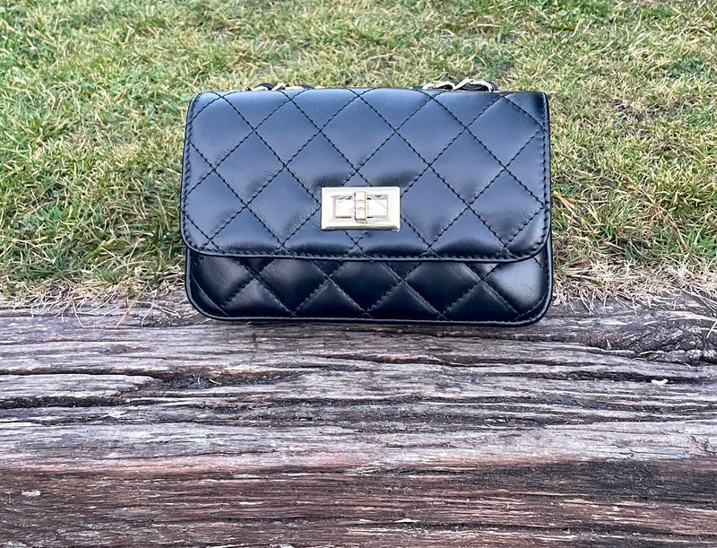 Bolso Michelle Mini Piel Negro